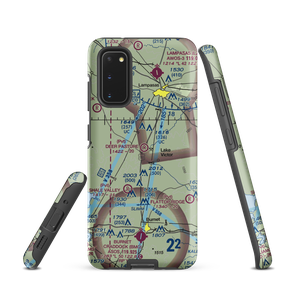 Deer Pasture Airport (69TE) VFR Sectional Samsung Phone Case