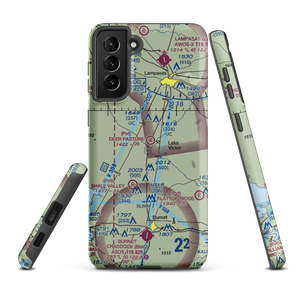 Deer Pasture Airport (69TE) VFR Sectional Samsung Phone Case