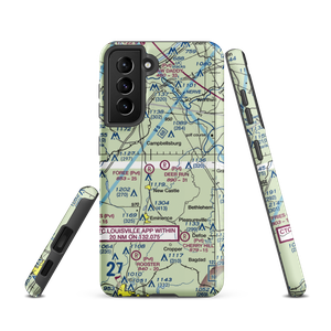 Deer Run Airpark (85KY) VFR Sectional Samsung Phone Case