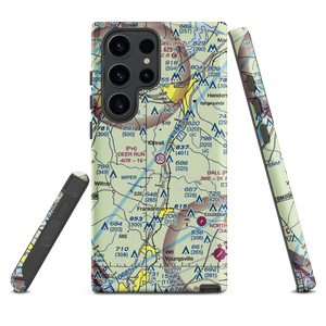 Deer Run Airport (NC56) VFR Sectional Samsung Phone Case