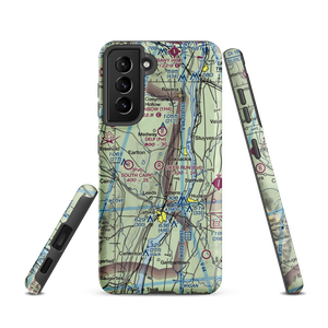 Deer Run Airport (NY74) VFR Sectional Samsung Phone Case