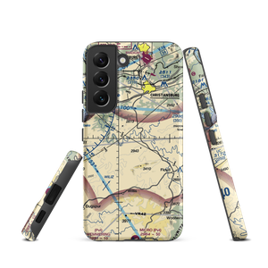 Deer Run Airport (VA06) VFR Sectional Samsung Phone Case