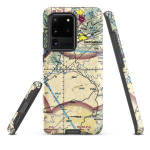 Deer Run Airport (VA06) VFR Sectional Samsung Phone Case