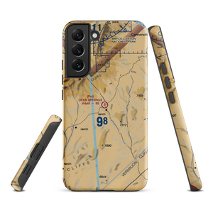 Deer Springs Ranch Airport (UT30) VFR Sectional Samsung Phone Case