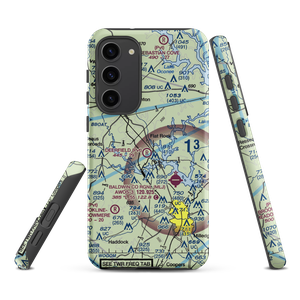 Deerfield Landing Airport (9GA9) VFR Sectional Samsung Phone Case