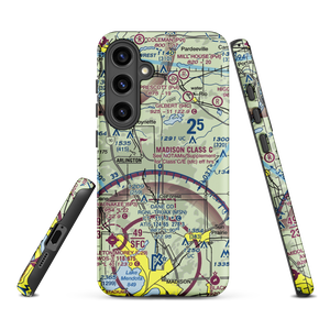 Del Monte Airport (WI51) VFR Sectional Samsung Phone Case