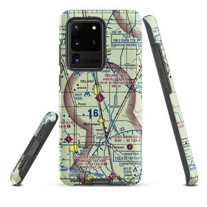 Delano Municipal Airport (DLO) VFR Sectional Samsung Phone Case