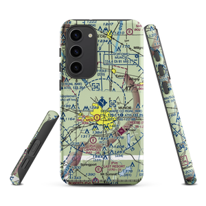 Delaware County Johnson Field (MIE) VFR Sectional Samsung Phone Case