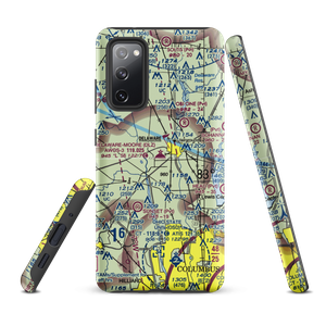 Delaware Municipal Airport (DLZ) VFR Sectional Samsung Phone Case