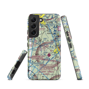 Delk's Airport (1NC0) VFR Sectional Samsung Phone Case