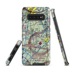 Delk's Airport (1NC0) VFR Sectional Samsung Phone Case