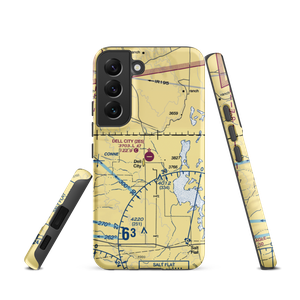 Dell City Municipal Airport (2E5) VFR Sectional Samsung Phone Case