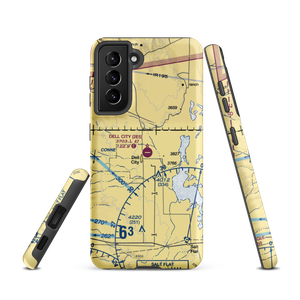 Dell City Municipal Airport (2E5) VFR Sectional Samsung Phone Case