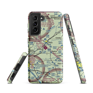 Delphi Municipal Airport (1I9) VFR Sectional Samsung Phone Case