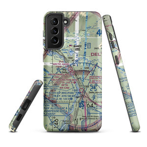 Delta Daves Airport (AA22) VFR Sectional Samsung Phone Case