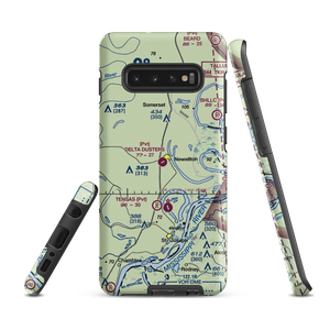 Delta Dusters, LLC Airport (LS83) VFR Sectional Samsung Phone Case
