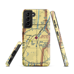 Delta Municipal Airport (DTA) VFR Sectional Samsung Phone Case