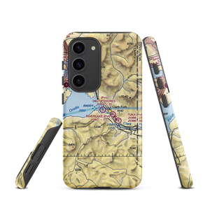 Delta Shores Airport (00ID) VFR Sectional Samsung Phone Case