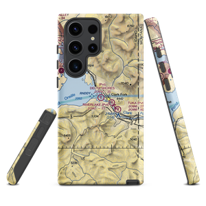 Delta Shores Airport (00ID) VFR Sectional Samsung Phone Case