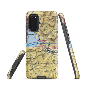 Delta Shores Airport (00ID) VFR Sectional Samsung Phone Case