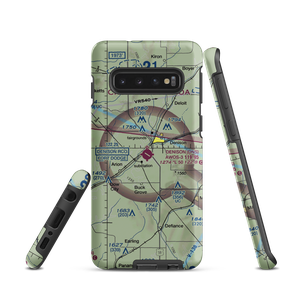 Denison Municipal Airport (DNS) VFR Sectional Samsung Phone Case