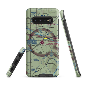 Denison Municipal Airport (DNS) VFR Sectional Samsung Phone Case