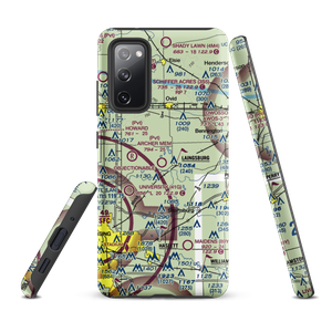 Dennis Farms Airport (15W) VFR Sectional Samsung Phone Case