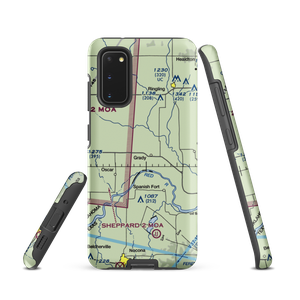 Dennis Ranch Airport (7OK0) VFR Sectional Samsung Phone Case