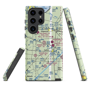 Dennis's Flying Farm Airport (TA86) VFR Sectional Samsung Phone Case