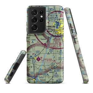 Denton Airfield (NE40) VFR Sectional Samsung Phone Case