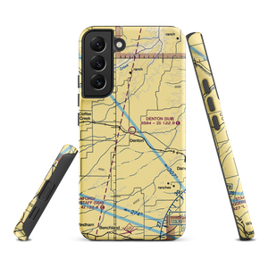 Denton Airport (5U0) VFR Sectional Samsung Phone Case