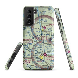 Denton Farms Airport (MI1) VFR Sectional Samsung Phone Case