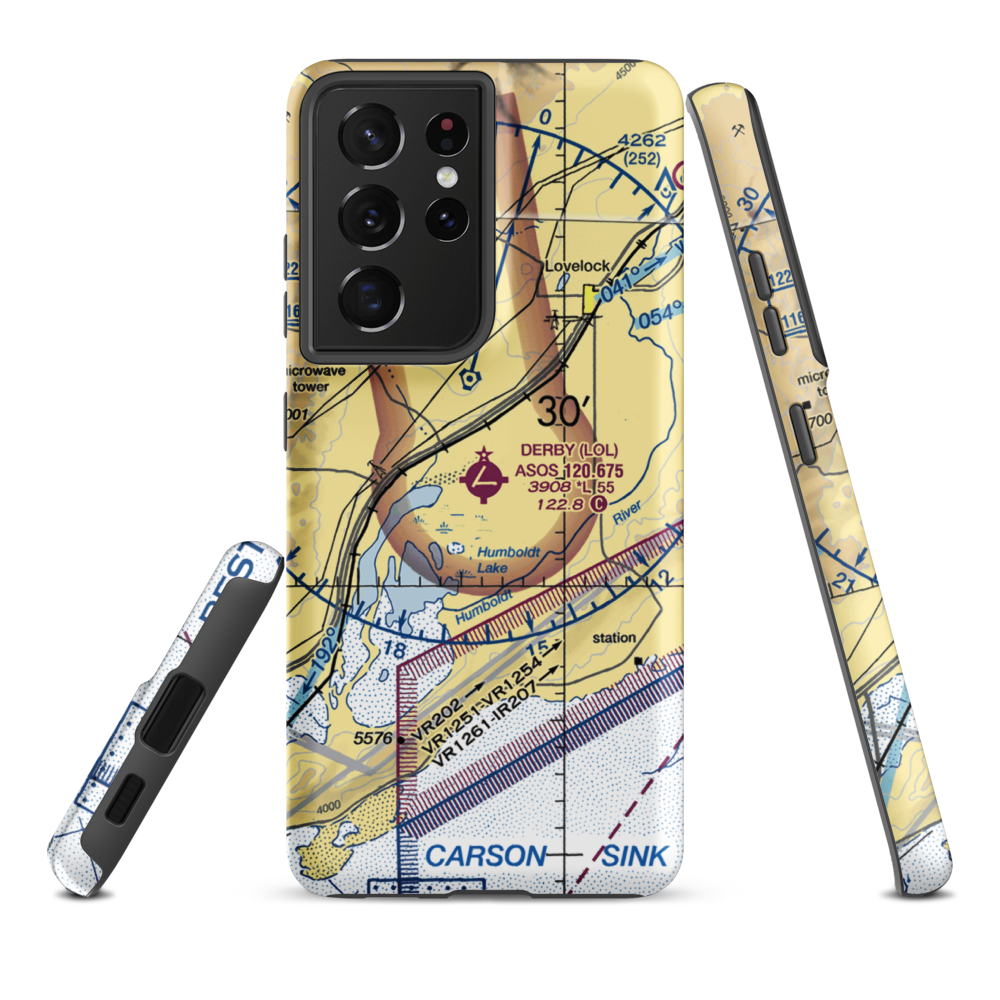 Derby Field (LOL) VFR Sectional Samsung Phone Case Samsung Galaxy S21 Ultra model shown