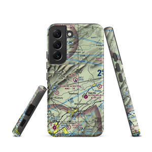 Derick Ultralight Flightpark (PA07) VFR Sectional Samsung Phone Case