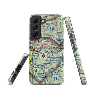 Derry Landing Strip (1OH7) VFR Sectional Samsung Phone Case