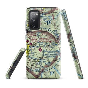 Derry Landing Strip (1OH7) VFR Sectional Samsung Phone Case