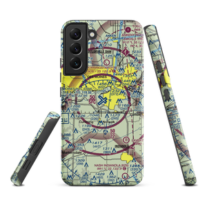 Des Moines International Airport (DSM) VFR Sectional Samsung Phone Case