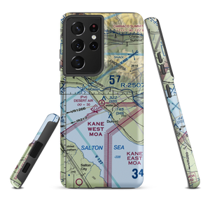 Desert Air Sky Ranch Airport (63CA) VFR Sectional Samsung Phone Case