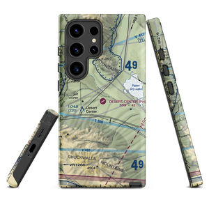 Desert Center Airport (CN64) VFR Sectional Samsung Phone Case