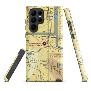 Desert Rock Airport (NV65) VFR Sectional Samsung Phone Case