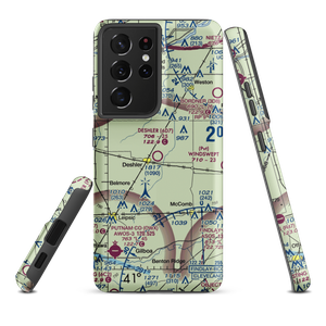 Deshler Municipal Landing Strip (6D7) VFR Sectional Samsung Phone Case