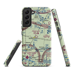 Deshler Municipal Landing Strip (6D7) VFR Sectional Samsung Phone Case