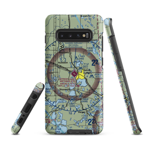 Detroit Lakes Airport - Wething Field (DTL) VFR Sectional Samsung Phone Case