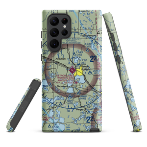 Detroit Lakes Airport - Wething Field (DTL) VFR Sectional Samsung Phone Case