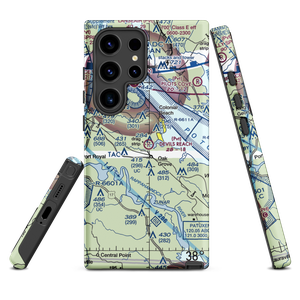 Devil's Reach Landing Airport (11VG) VFR Sectional Samsung Phone Case