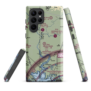 Devil's River Ranch Airport (4TE7) VFR Sectional Samsung Phone Case