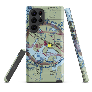 Devils Lake Regional Airport (DVL) VFR Sectional Samsung Phone Case