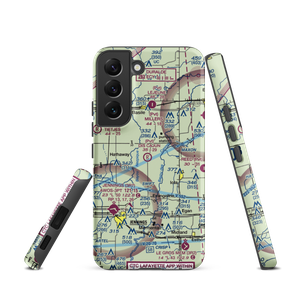 Di's Cajun Restaurant Airport (LA52) VFR Sectional Samsung Phone Case