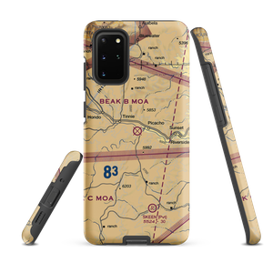 Diamond A Ranch Airport (81NM) VFR Sectional Samsung Phone Case