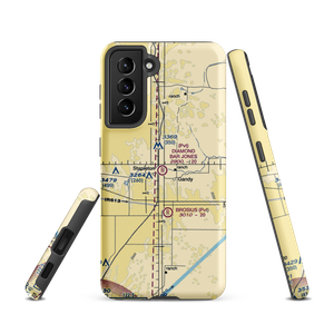 Diamond Bar Jones Airport (5NE3) VFR Sectional Samsung Phone Case